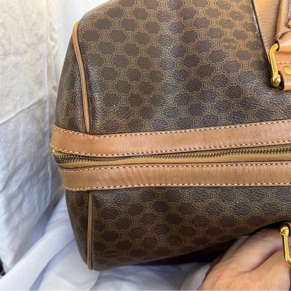 Celine macadam duffle with wear on the corners and rubbing on edges. - Picture 16 of 16
